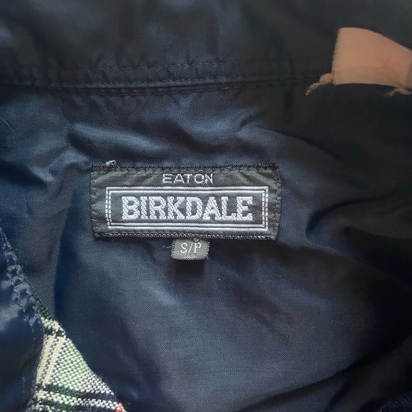 Vintage Eatons Birkdale Blue Plaid Shirt Size Small - Picture 4 of 12